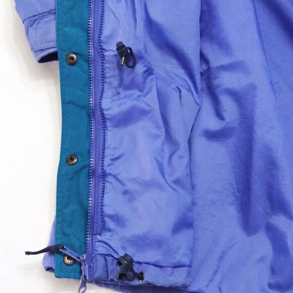 Vintage COLUMBIA Long's Peak 3 in 1 Winter Parka Color Block 2 Layer Coat Sz L - Picture 10 of 14